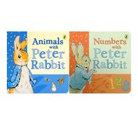 Peter Rabbit Collection by Beatrix Potter: Animals with Peter Rabbit & Numbers with Peter Rabbit (2-Book Set) - Board Book