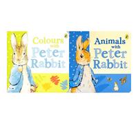 Peter Rabbit Collection by Beatrix Potter: Colours with Peter Rabbit & Animals with Peter Rabbit (2-Book Set) - Board Book