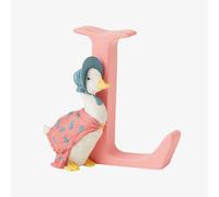 Peter Rabbit Decorative Jemima Puddle-Duck Letter L A5004