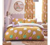 Peter Rabbit™ Dotty Toddler Duvet Cover Set, Polyester, Cotton, Ochre