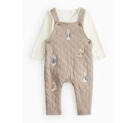 Peter Rabbit Dungaree & Bodysuit Set Up to 3 mths