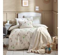 Peter Rabbit? Classic Single Duvet Cover Set, Cotton, Natural