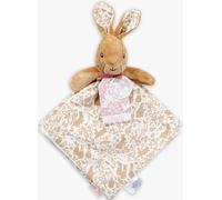 Peter Rabbit ~Flopsy Bunny Beige & White Baby Comforter Blanket
