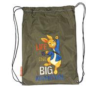 Peter Rabbit & Friends Waterproof Drawstring Boot Bag Khaki