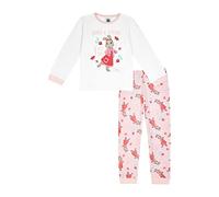 Peter Rabbit Girls Pyjamas Toddler Lily Bobtail PJ set, Ages 12 Months to 5 Years Old (12-18 Months) White