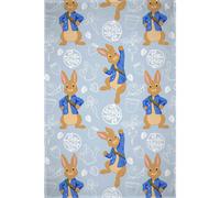 Peter Rabbit Hopping Fleece Blanket