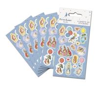 Peter Rabbit Party Bag Sticker Pack (6 Sheets)| Official Licensed Product | Perfect as Party Bag or Stocking Fillers, Blue, 16 x 7.5 cm