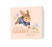 Peter Rabbit Pink 'Easter Wishes' Card