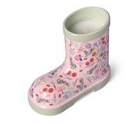 Peter Rabbit™ Pink Floral Wellington Boot Candle Spring Bloom 35Hr Burn