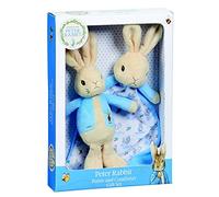 Peter Rabbit PO1539 Beatrix Potter Rainbow Designs Rattle and Comforter Gift Set