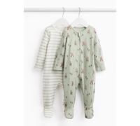 Peter Rabbit Print Sleepsuits 2 Pack Up to 1 mth