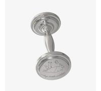 Peter Rabbit Silver Plated Baby Rattle Gift A32350