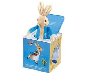Peter Rabbit Soft Toys Rattle Comfort Blanket Cot Spiral Mobile Activity Booties