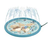 Peter Rabbit Splash Pad - Garden Water Fun, Blue and White