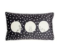 Peter Rabbit Spot Me Cushion Cover, Charcoal, 35 x 50cm
