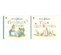 Peter Rabbit Tales Collection by Beatrix Potter: Goodnight Peter & Three Little Bunnies (2-Book Set) - Board Book