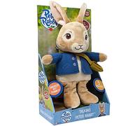 Peter Rabbit Talking Soft Toy - Official Beatrix Potter Cuddly Bunny Rabbit by Rainbow Designs