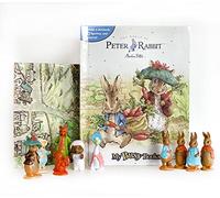 Peter Rabbit / The World of Beatrix Potter My Busy Books - Storybook, 10 figurines, playmat