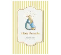 Peter Rabbit Thinking of You Greeting Card, 'A Little Note to Say' Design with Bunny Illustration