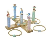Peter Rabbit Toys - Wooden Hoopla Game Indoor Outdoor Family Garden 3 4 5 year old Early Development & Activity Official Licensed Gifts by Orange Tree Toys, Multi-colour