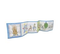 Peter Rabbit Unfold & Discover Baby Book - Toddler Busy Book with Mirror, Teether & Crinkle Textures - Ideal for Tummy Time & Motor Skills Development
