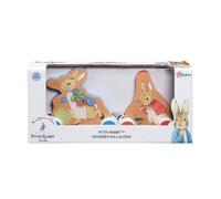 Peter Rabbit Wooden Pull Along Activity Toy Peter Rabbit Multicolor