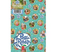 Peter Rabbit Wrapping Paper 8 Sheets 8 Tags Sheet Size 70cmx50cm Official Product Responsibly Resourced