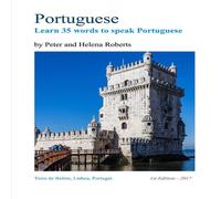 Peter Roberts Portuguese - Learn 35 Words to Speak Portuguese Paperback Book Peter Roberts Multicolor