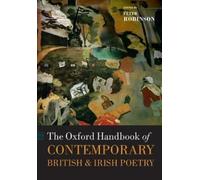 Peter Robinson The Oxford Handbook of Contemporary British and Irish (Paperback)
