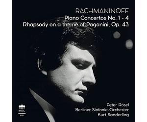 Peter Rosel, Dresdner Philharmonie; Kurt Sanderling - Rachmaninoff - Piano Concertos (Eterna)