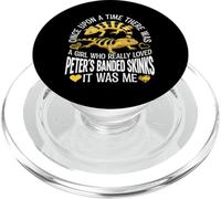 Peter´s Banded Skink Mom Girl Loved Peter´s Banded Skink PopSockets PopGrip for MagSafe