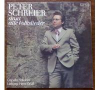 Peter Schreier - Singt alte Volkslieder / Vinyl record [Vinyl-LP]