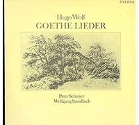 Peter Schreier (Tenor) & Wolfgang Sawallisch (Klavier) - Hugo Wolf Goethe-Lieder Vinyl LP German Democratic Republic