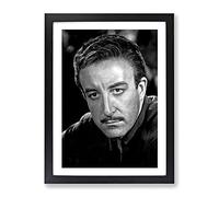 Peter Sellers Modern Framed Print | A2 Black Framed Wall Art | Ready to Hang | Modern Nature Picture | Living Room Bedroom Lounge Office