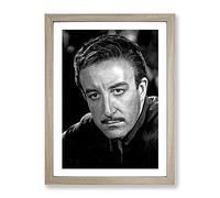 Peter Sellers Modern Framed Print | A3 Oak Framed Wall Art | Ready to Hang | Modern Nature Picture | Living Room Bedroom Lounge Office