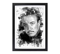 Peter Sellers V3 Framed Print | A2 Black Framed Wall Art | Ready to Hang | Modern Nature Picture | Living Room Bedroom Lounge Office