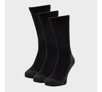 Men's Work Sock - 3 Pack - Black, Black 9-11