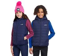Peter Storm Kids' Blisco Insulated Gilet with Hood and 2 Pockets, Water Repellent and Lightweight Kid's Bodywarmer (Age 9-10, Navy)