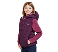 Peter Storm Kids' Blisco Insulated Gilet with Hood and 2 Pockets, Water Repellent and Lightweight Kid's Bodywarmer (Age 13 Years, Purple)