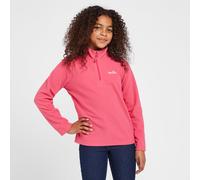Kids' Bracken Half Zip Fleece, Pink 9-10Y