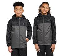 Peter Storm Kids’ Cyclone Jacket with Fitted Hood & 2 Zipped Pockets, Waterproof, Breathable & Lined Raincoat for Boys & Girls (UK, Age, 11 Years, 12 Years, Regular, Black)