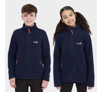 Kids' Full Zip Borg Fleece, Navy 9-10Y
