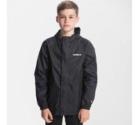 Peter Storm Kids Packable Waterproof Jacket Black, Black 9-10Y