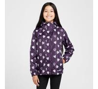 Peter Storm Kids Packable Waterproof Jacket Purple/White Love Hearts, Purple/White Love Hearts 3-4Y