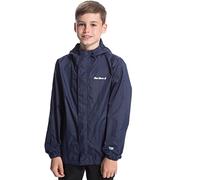 Peter Storm Kids' Unisex Packable Waterproof Jacket, Storm Shield+ Technology, Breathable, Lightweight Shell, Walking/Hiking/School (UK, Age, 13 Years, Regular, Navy)