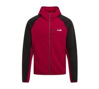 Peter Storm Men’s Active Full Zip Fleece Hoodie with Elastane Bound Hood & 3 Pockets, Comfortable, Stretchy & Warm Midweight Midlayer Jacket (UK, Alpha, M, Regular, Regular, Red)