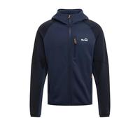 Peter Storm Men’s Active Full Zip Fleece Hoodie with Elastane Bound Hood & 3 Pockets, Comfortable, Stretchy & Warm Midweight Midlayer Jacket (UK, Alpha, S, Regular, Regular, Navy)