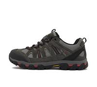 Peter Storm Men’s Arnside II Vent Walking Shoe with High Traction Rubber Sole & Quick Lacing System, Lightweight, (Grey, UK Footwear Size System, Adult, Men, Numeric, Medium, 13)