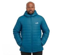 Peter Storm Men’s Blisco Jacket with Hood & 2 Pockets, Insulated, Water Repellent & Lightweight Puffer Coat for Cold Weather & Winter (UK, Alpha, M, Regular, Regular, Marine Teal)