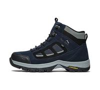 Peter Storm Men’s Camborne Mid Walking Boots with High Traction Rubber Sole & Durable Leather Upper, Waterproof (Navy, UK Footwear Size System, Adult, Men, Numeric, Medium, 9)